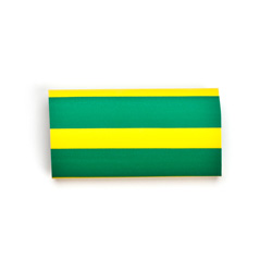 B2(Y/G) - Flexible Yellow / Green Striped, 3:1 Ratio - <span style="color: rgb(0, 132, 234);">4Ft. Length</span>